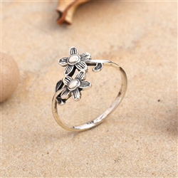 Sterling Silver Daisy Ring